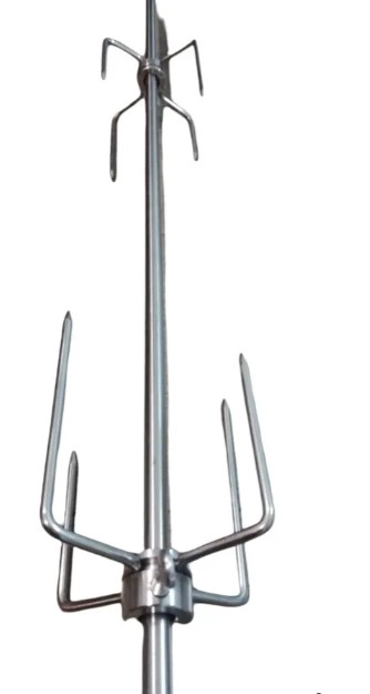 SPIEDO BLACK 90 CM DE  LARGO PARA PARRILLAS A GAS - 3