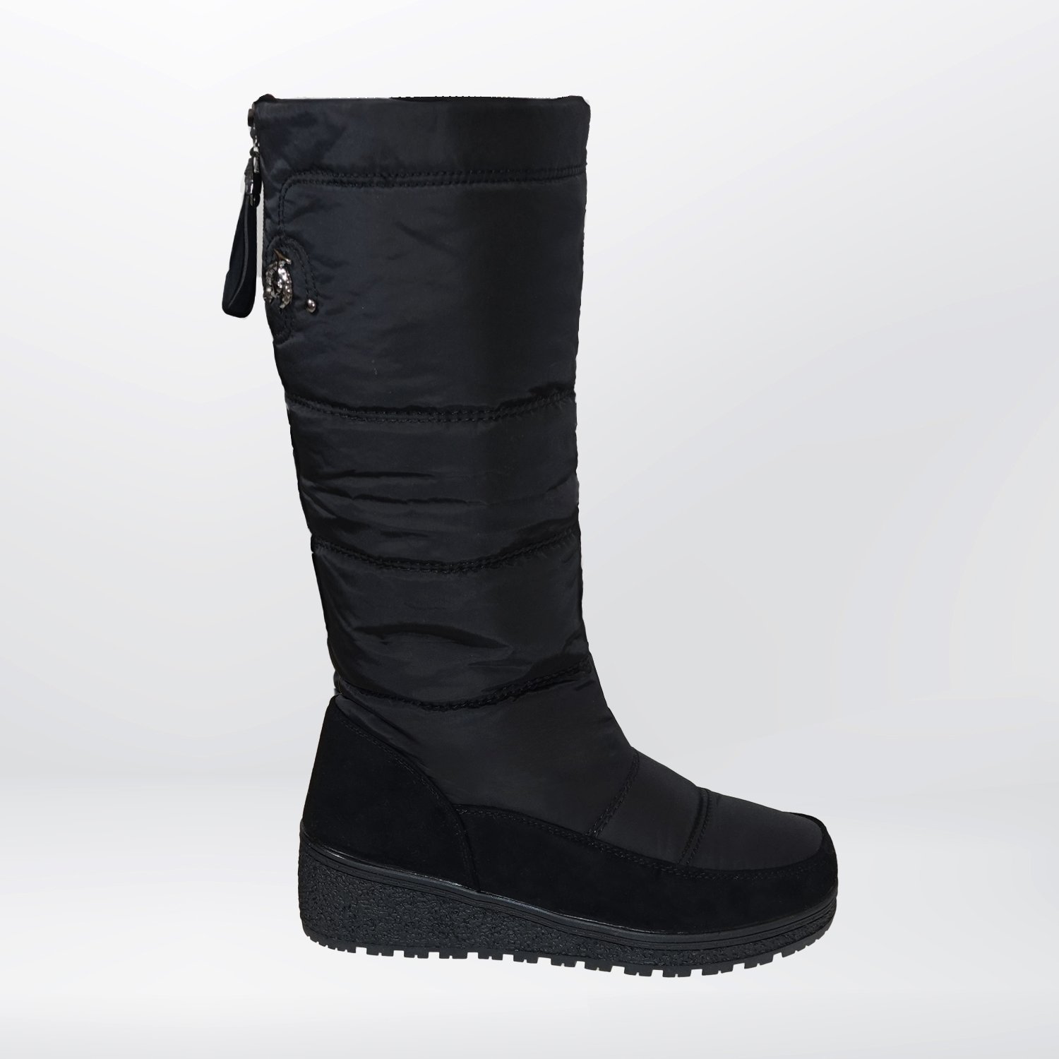 BOTAS NIEVE Y LLUVIA IMPERMEABLES FORRADAS POR DENTRO CON CHIPORRO - 2