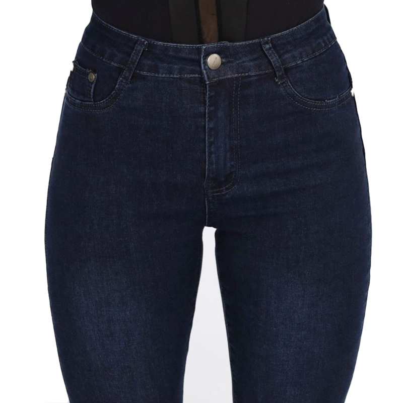 JEAN LARGO FLARE MUJER PATA ANCHA PUSH UP ACAMPANADO LEVANTA COLA CORTE COLOMBIANO ESCULTOR - 6