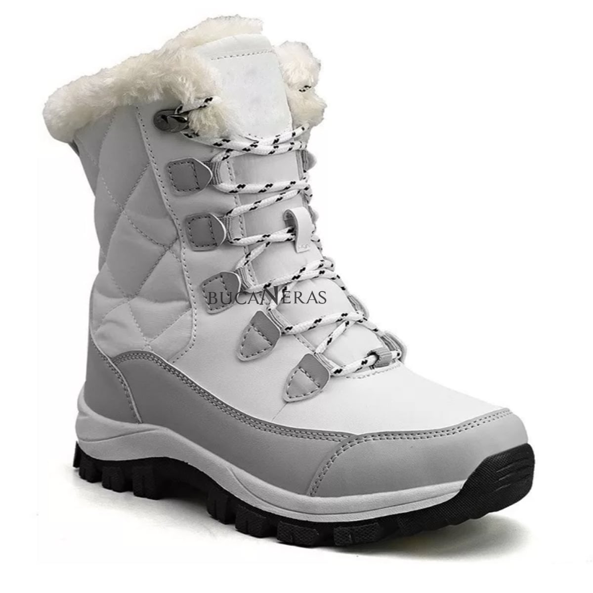 BOTIN NIEVE Y LLUVIA IMPERMEABLES - BOTAS FORRADAS EN CHIPORRO - 1