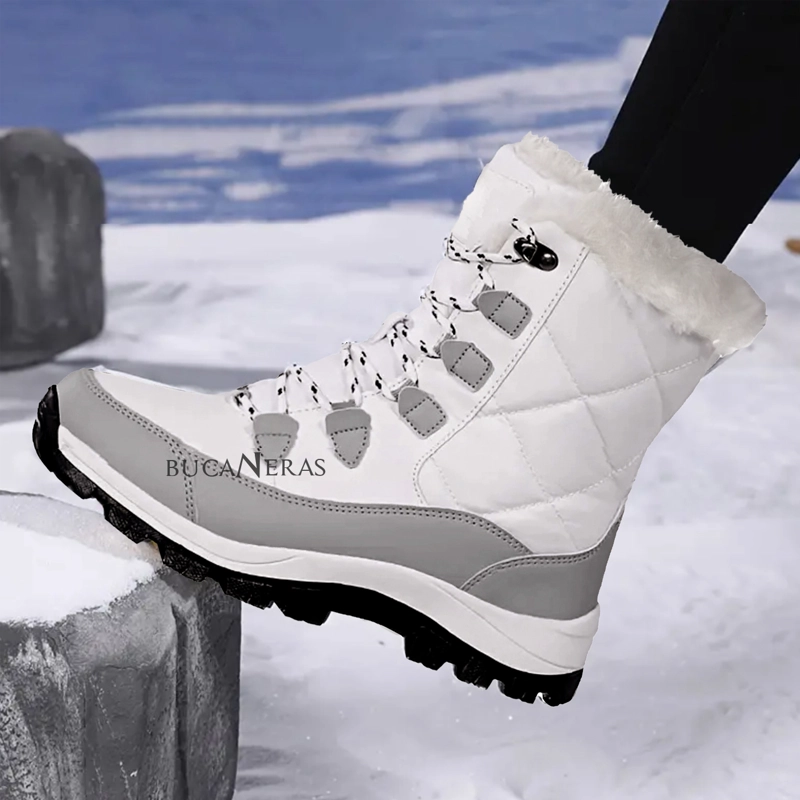 BOTIN NIEVE Y LLUVIA IMPERMEABLES - BOTAS FORRADAS EN CHIPORRO - 3