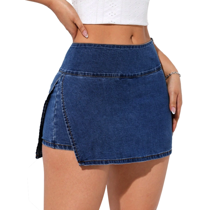FALDA SHORT PUSH UP MUJER BUCANERAS LEVANTA COLA CORTE COLOMBIANO TIRO ALTO - 4