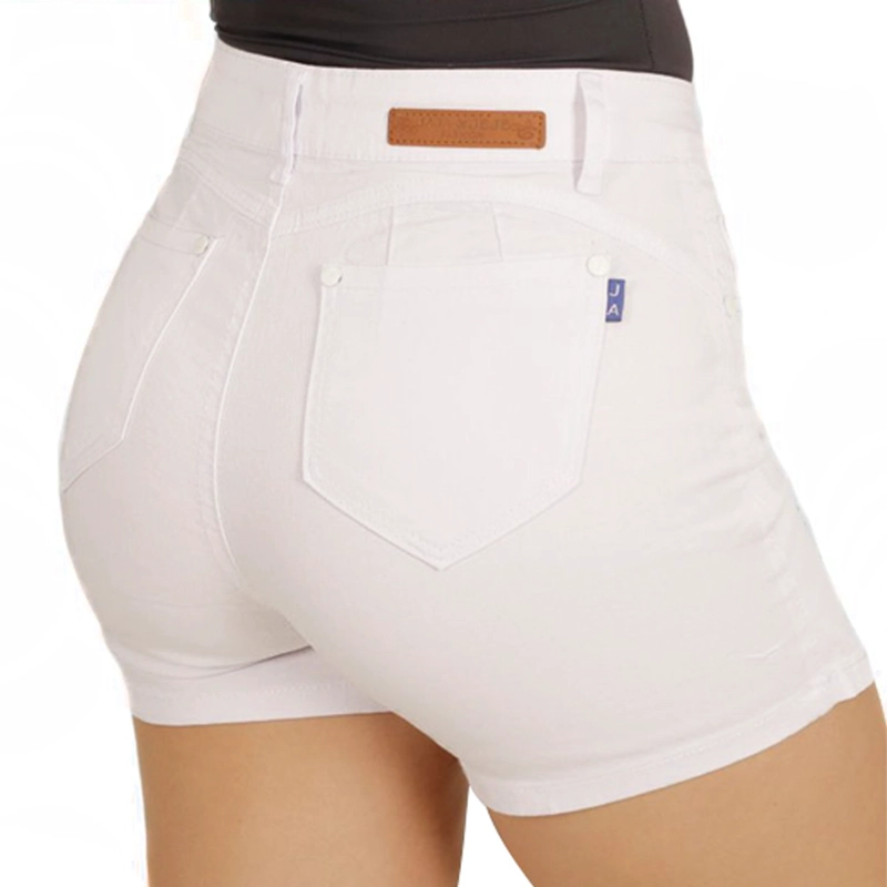 FALDA SHORT PUSH UP MUJER BUCANERAS LEVANTA COLA CORTE COLOMBIANO TIRO ALTO - 6