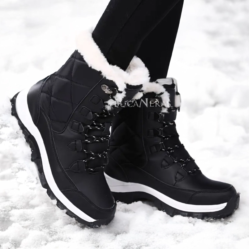 BOTIN NIEVE Y LLUVIA - BOTAS FORRADAS EN CHIPORRO - 2