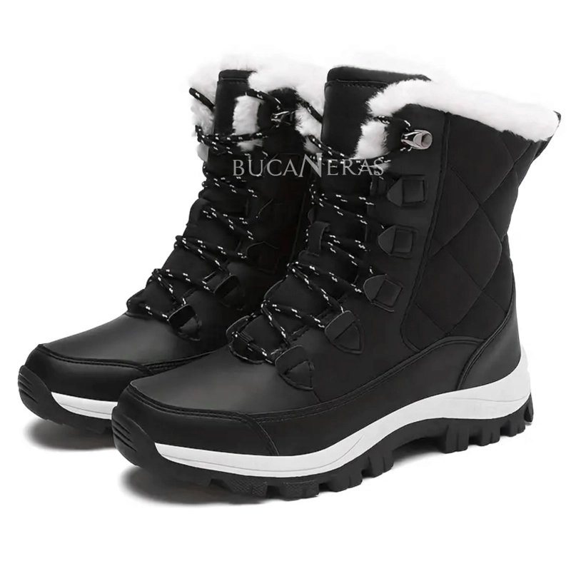 BOTIN NIEVE Y LLUVIA - BOTAS FORRADAS EN CHIPORRO - 7