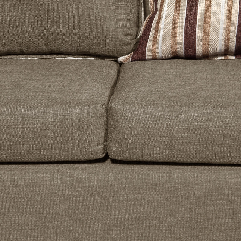 SECCIONAL RUZAM MOBEL CRETA 5 CUERPOS LINO BEIGE - 6