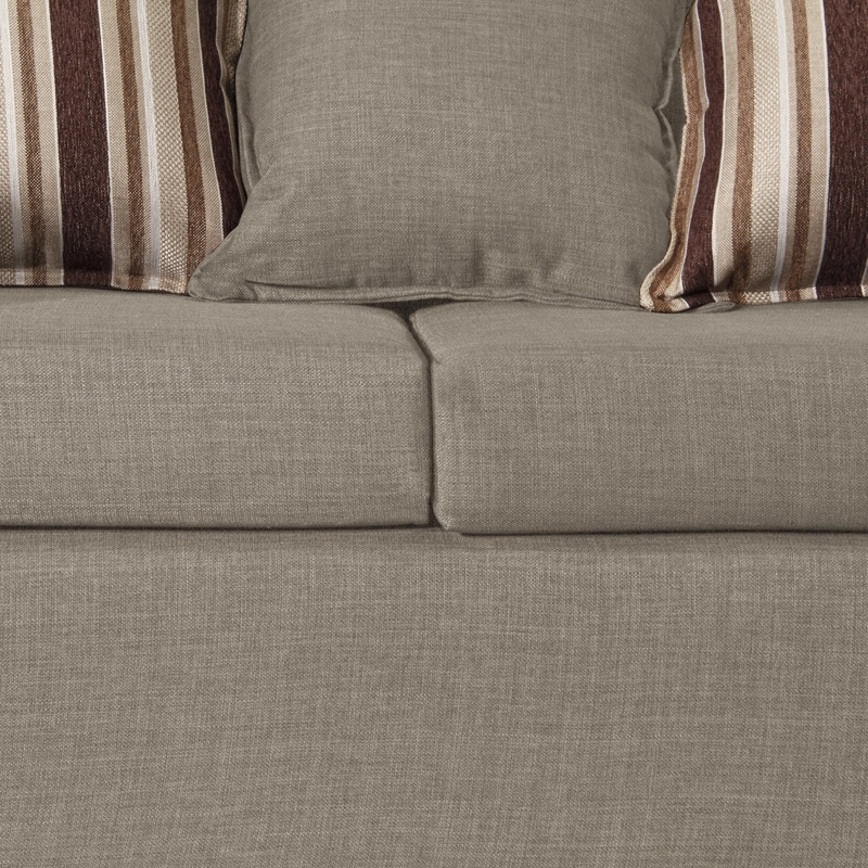 SECCIONAL RUZAM MOBEL MARSELLA 5 CUERPOS LINO BEIGE - 3