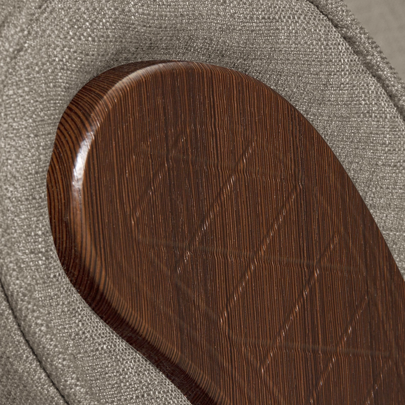 SECCIONAL RUZAM MOBEL MARSELLA 5 CUERPOS LINO BEIGE - 5