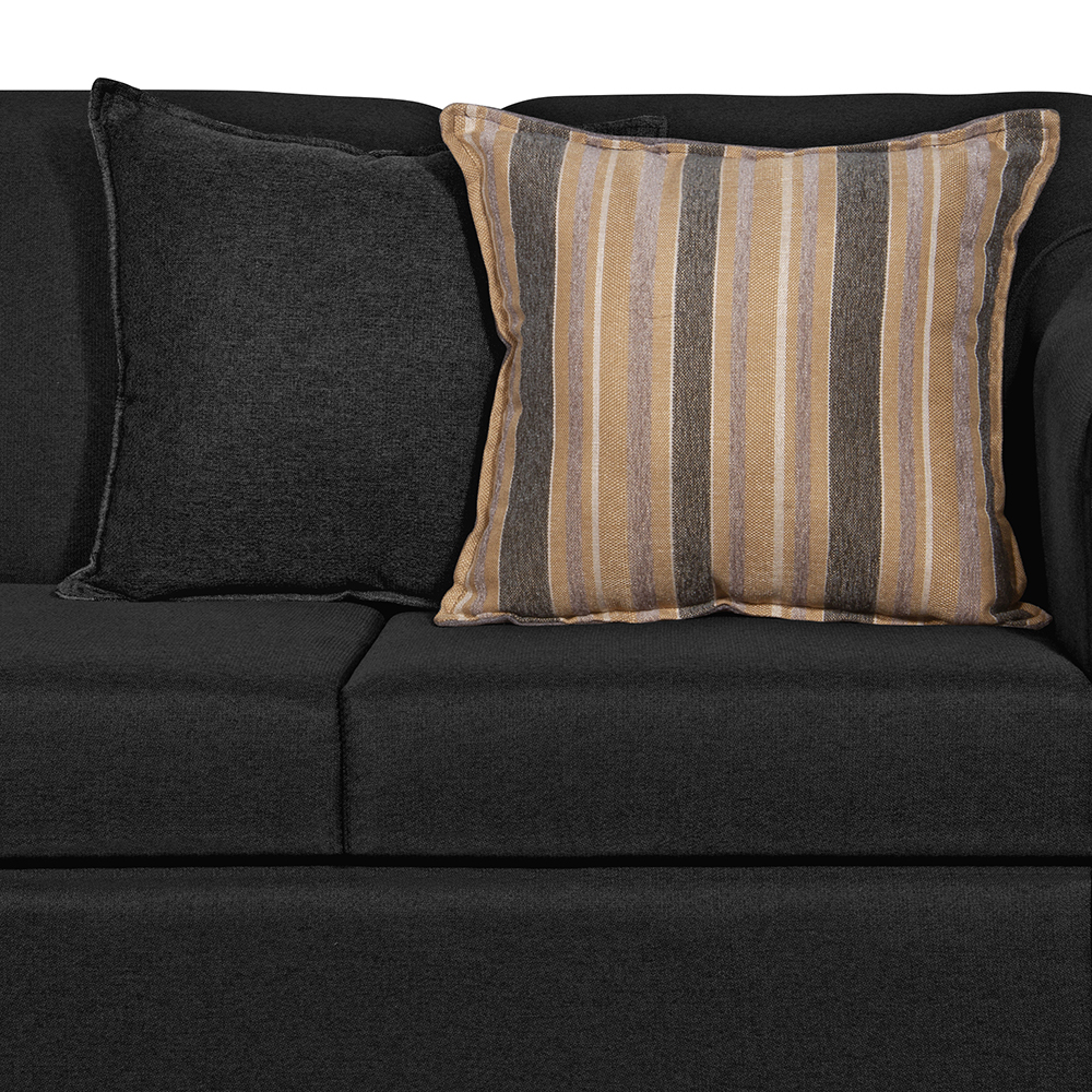 JUEGO DE LIVING 3 1 1 VENECIA NEGRO - 5