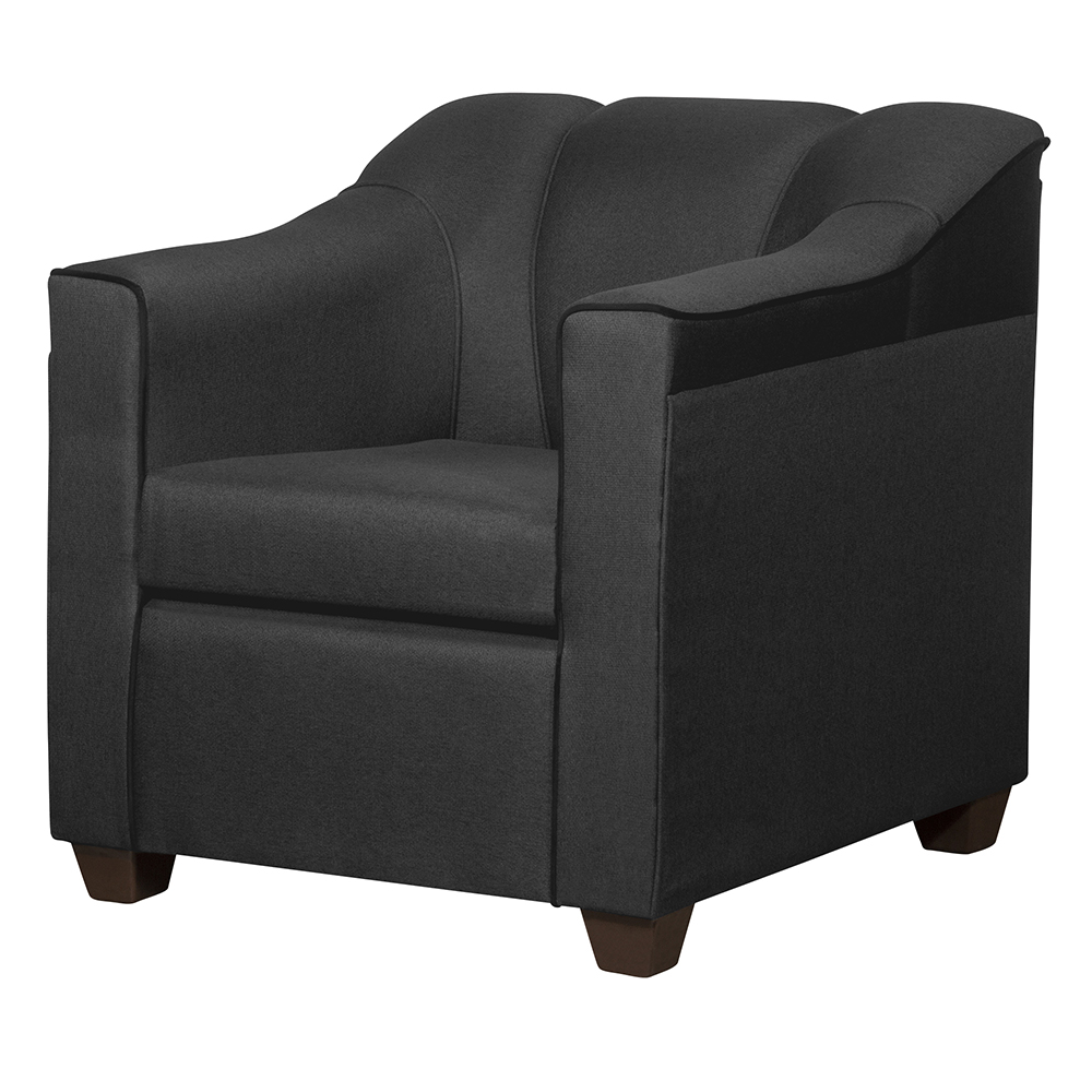 JUEGO DE LIVING 3 1 1 VENECIA NEGRO - 8