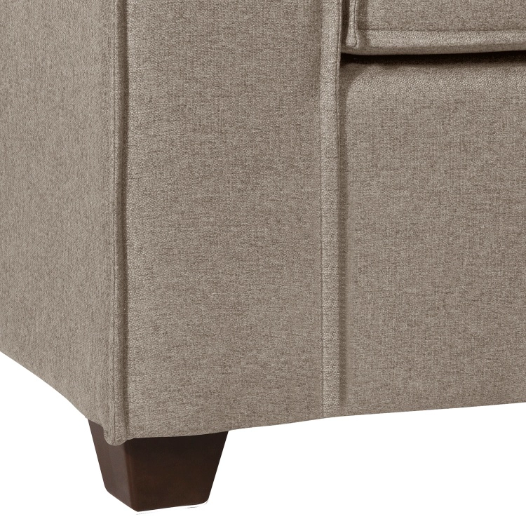 SECCIONAL RUZAM MOBEL ROSES 5 CUERPOS LINO BEIGE - 5