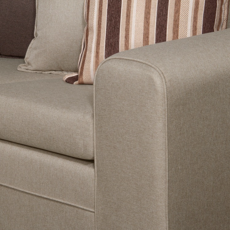 SOFA RUZAM MOBEL LEGEND 3 CUERPOS LINO BEIGE - 3