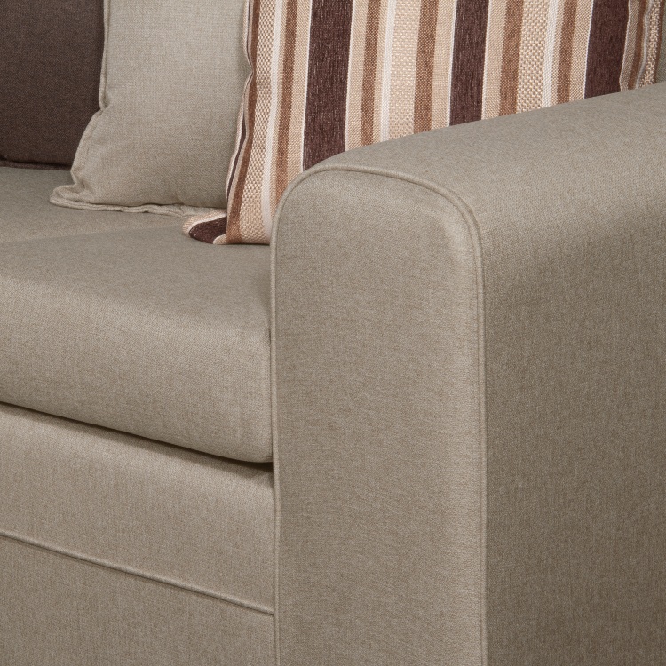 SOFA RUZAM MOBEL LEGEND 3 CUERPOS LINO BEIGE - 3