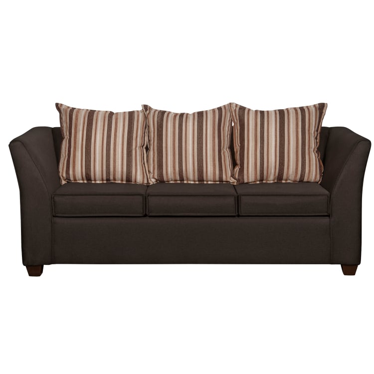 SOFÁ RUZAM MOBEL DIVEAN 3 CUERPOS LINO CAFÉ SOFA - 2