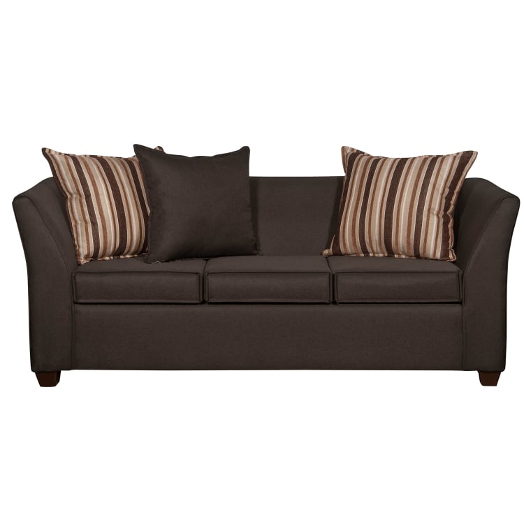 SOFÁ RUZAM MOBEL DIVEAN 3 CUERPOS LINO CAFÉ SOFA - 3
