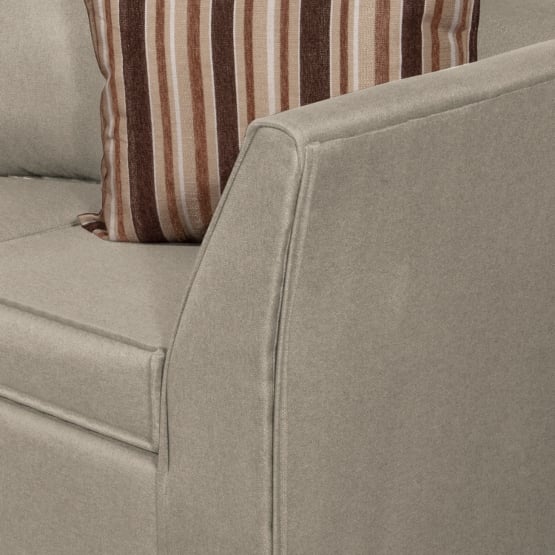 SOFÁ RUZAM MOBEL DIVEAN 3 CUERPOS LINO BEIGE - 5