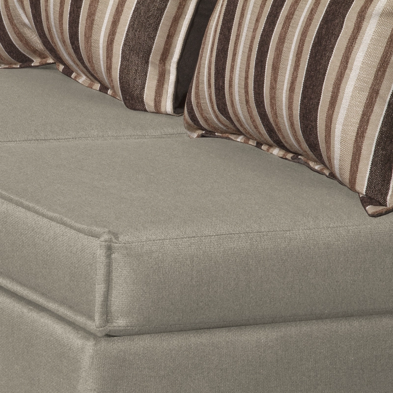 SECCIONAL RUZAM MOBEL DIVEAN 5 CUERPOS LINO BEIGE - 3