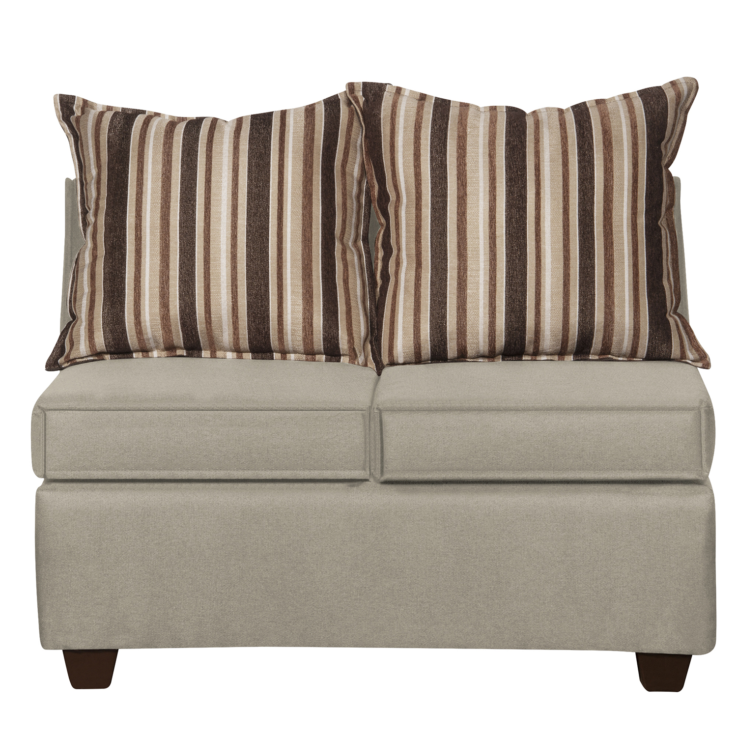 SECCIONAL RUZAM MOBEL DIVEAN 5 CUERPOS LINO BEIGE - 4