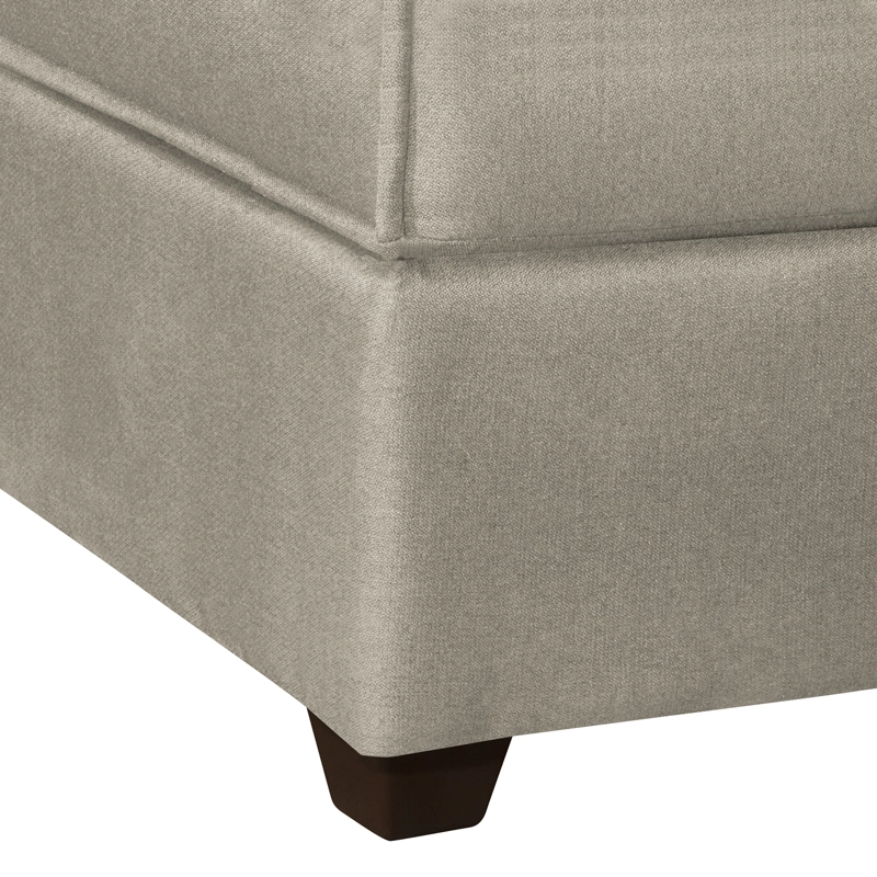 SECCIONAL RUZAM MOBEL DIVEAN 5 CUERPOS LINO BEIGE - 6