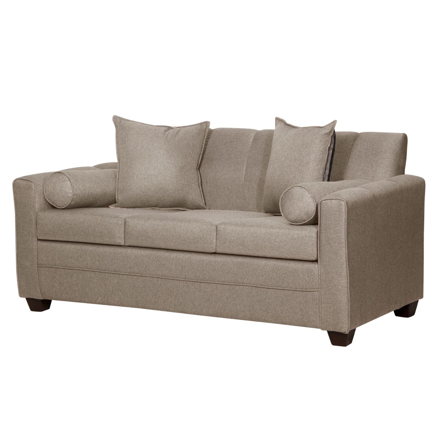 SOFÁ RUZAM MOBEL LULU 3 CUERPOS LINO BEIGE - 3