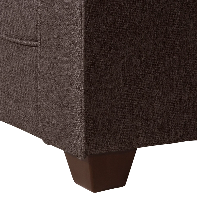 SOFÁ RUZAM MOBEL LULU 3 CUERPOS LINO CAFÉ SOFA - 6