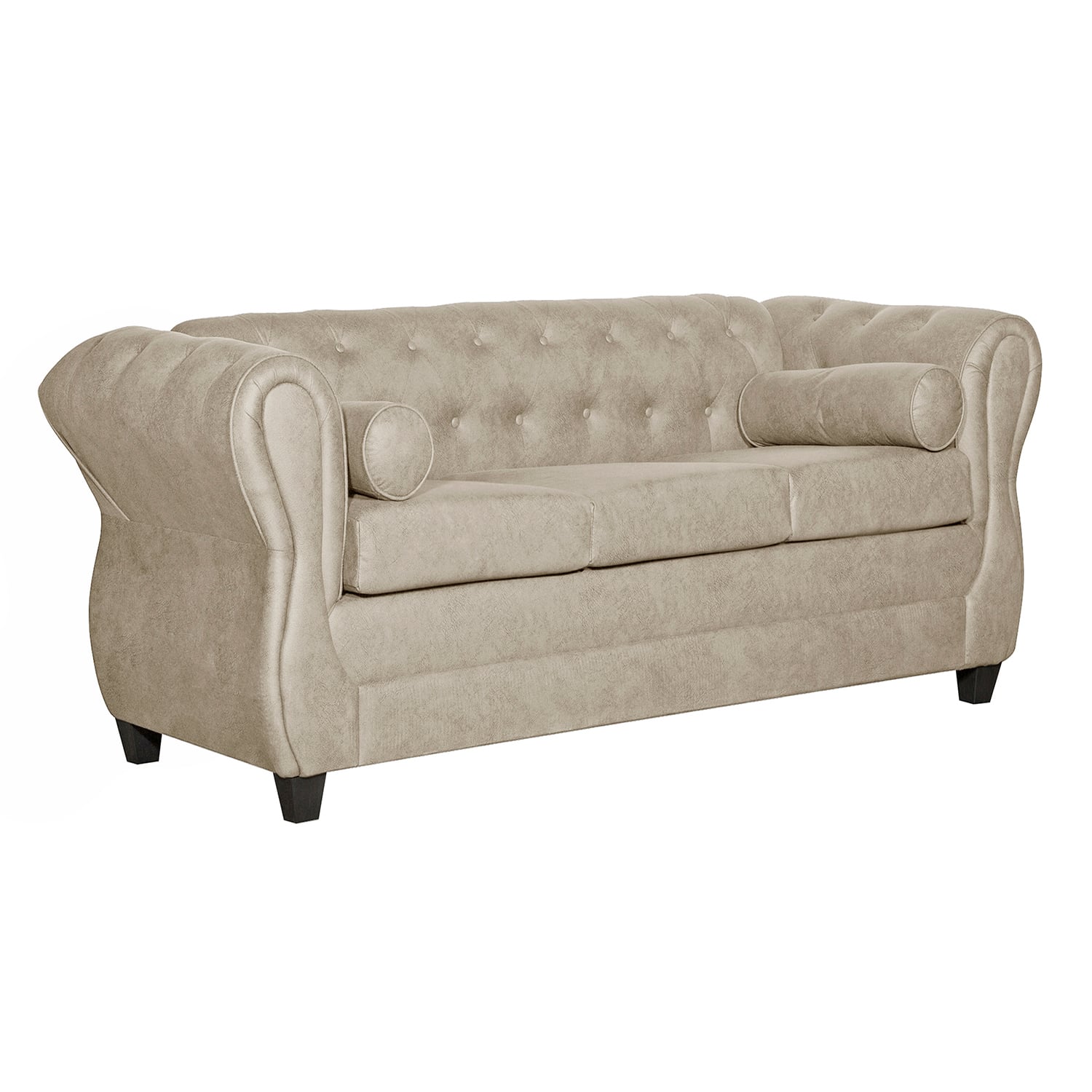 JUEGO DE LIVING 3-1-1 CHESTERFIELD BEIGE - 2