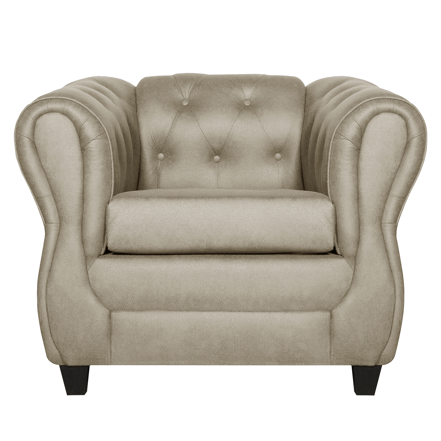 JUEGO DE LIVING 3-1-1 CHESTERFIELD BEIGE - 4