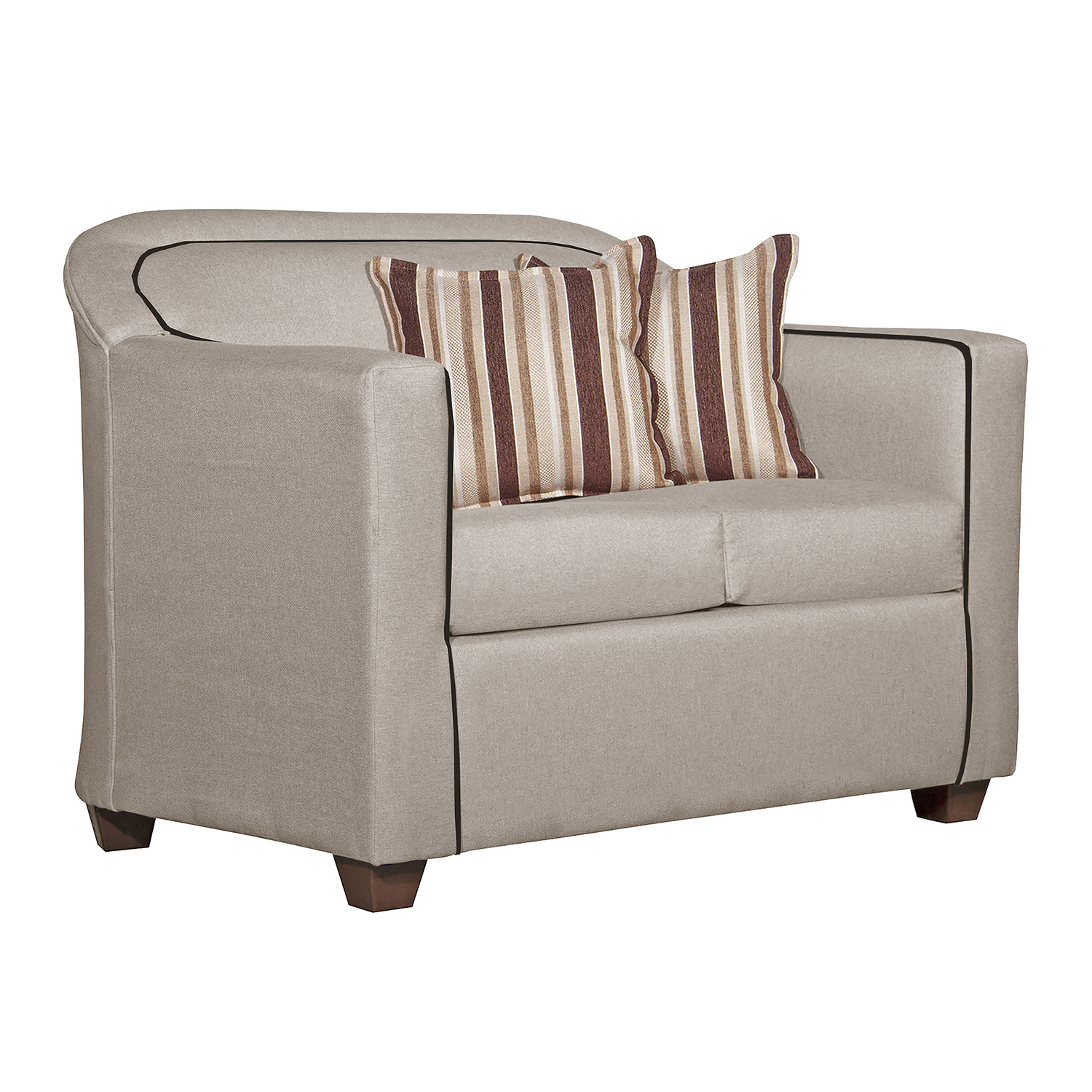JUEGO DE LIVING 2-1-1 ZAFIRO BEIGE - 2