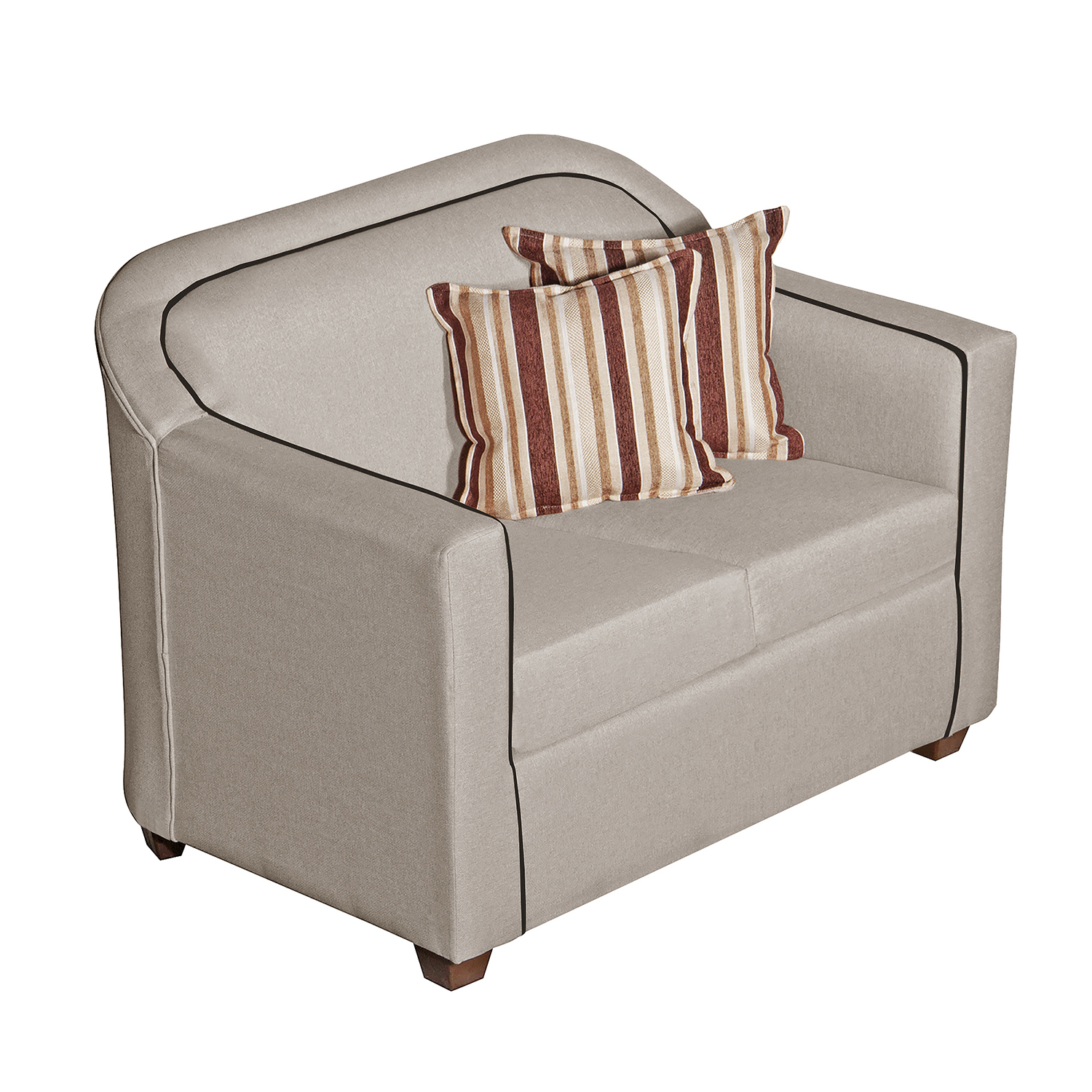 JUEGO DE LIVING 2-1-1 ZAFIRO BEIGE - 3