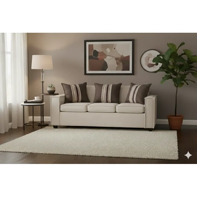 SOFA 3 CUERPOS AMBER BEIGE - 2