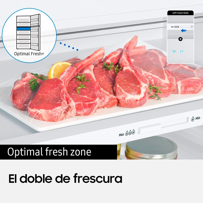 Refrigerador Bottom Freezer 310 lt All Around Cooling - 6