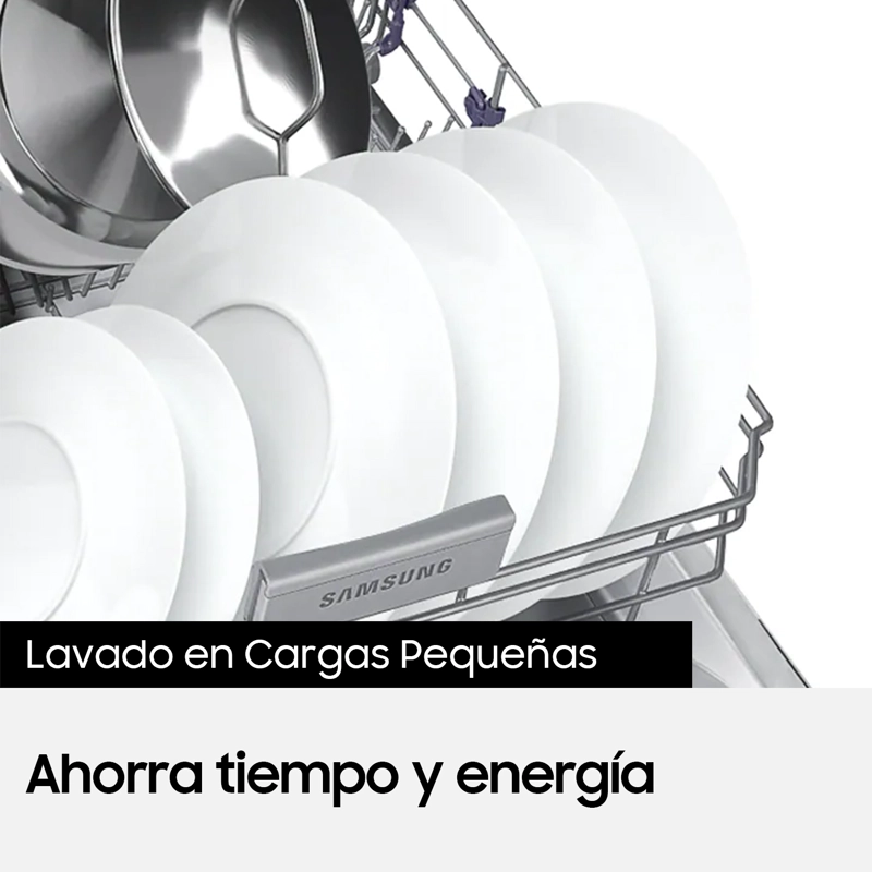 LAVAVAJILLAS SAMSUNG 13 CUBIERTOS BLANCA CON PANTALLA LED - 7