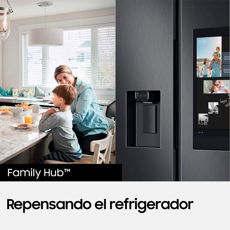 Refrigerador Side by Side 608 lt Family Hub con Dispensador - 6