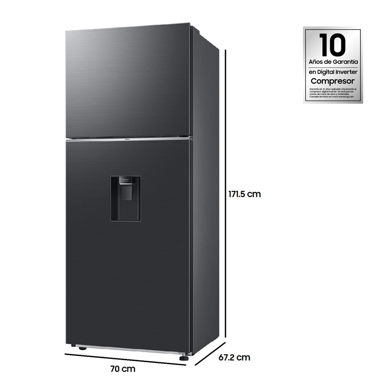Refrigerador Top Freezer 389 lt Space Max con Dispensador - 3
