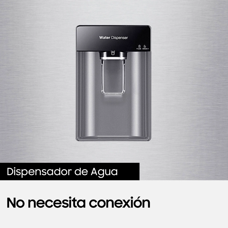 REFRIGERADOR SAMSUNG NO FROST BOTTOM MOUNT FREEZER DE 321L CON EFICIENCIA DE ESPACIO - 7