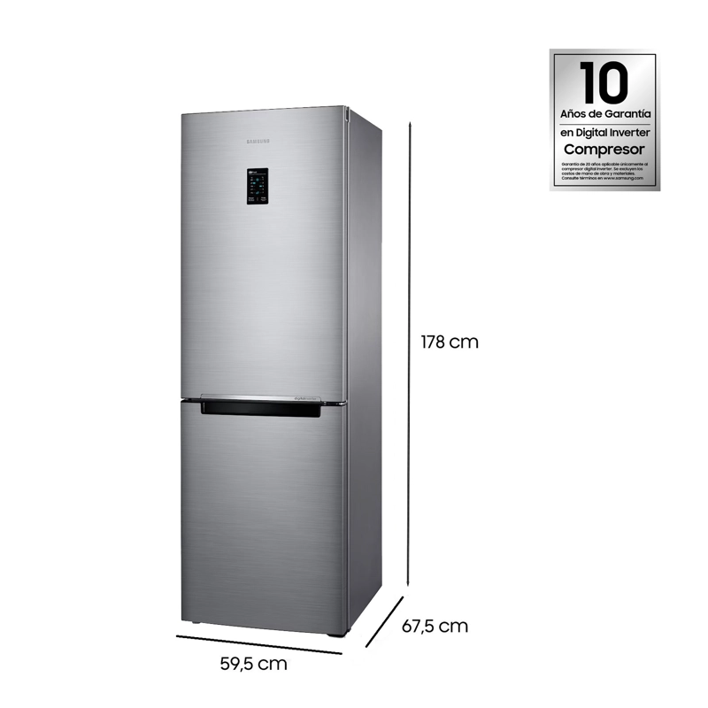 REFRIGERADOR SAMSUNG NO FROST BOTTOM MOUNT DE 311L CON ALL AROUND COOLING - 5