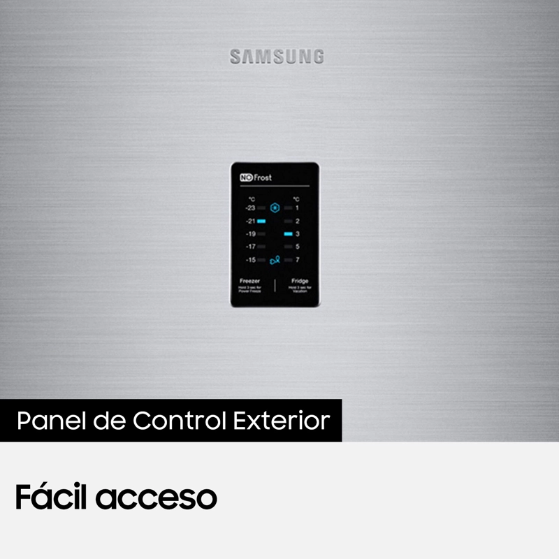 REFRIGERADOR SAMSUNG NO FROST BOTTOM MOUNT DE 311L CON ALL AROUND COOLING - 7