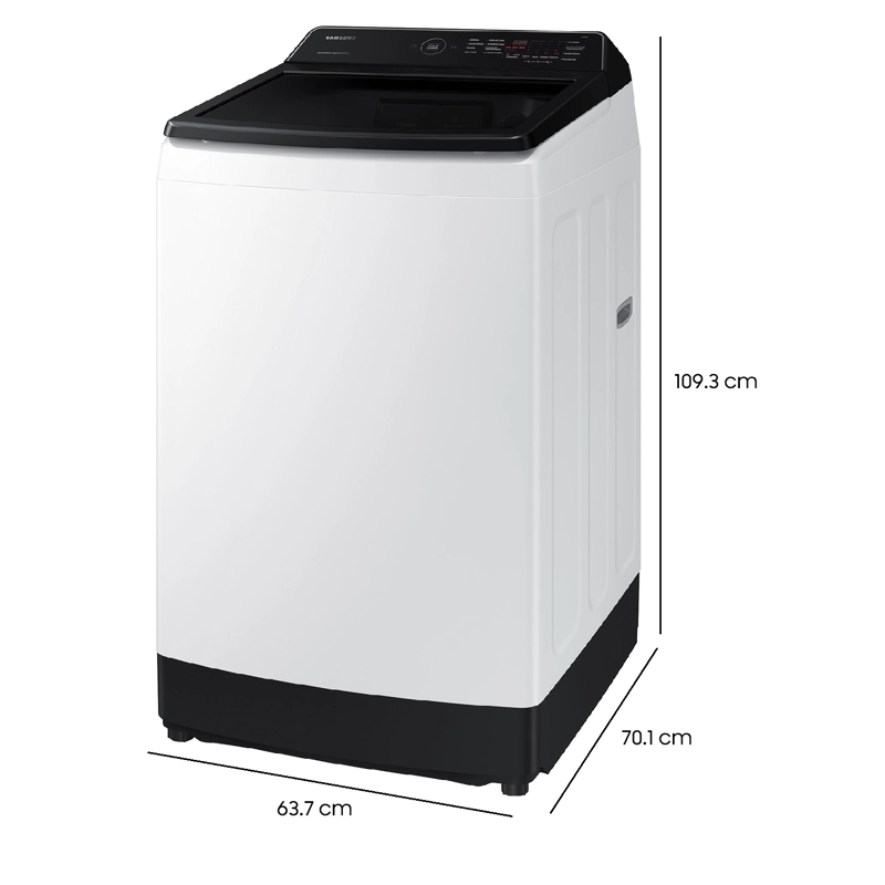 Lavadora de carga superior 19Kg con Eco Bubble Blanca - 5