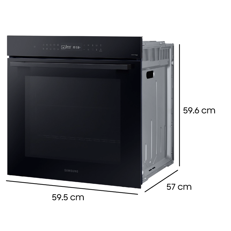 Horno Eléctrico Series 4 con conexión Wi-Fi color negro 76L Black - 4