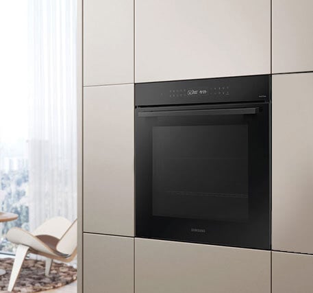 Horno Eléctrico Series 4 con conexión Wi-Fi color negro 76L Black - 5