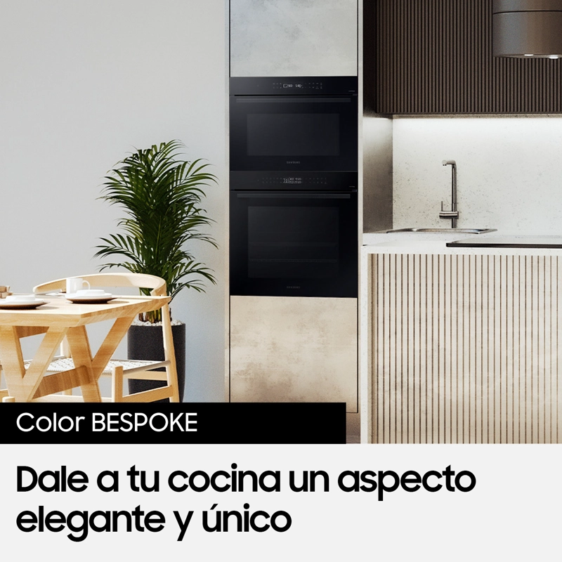 Horno Eléctrico Series 4 con conexión Wi-Fi color negro 76L Black - 6