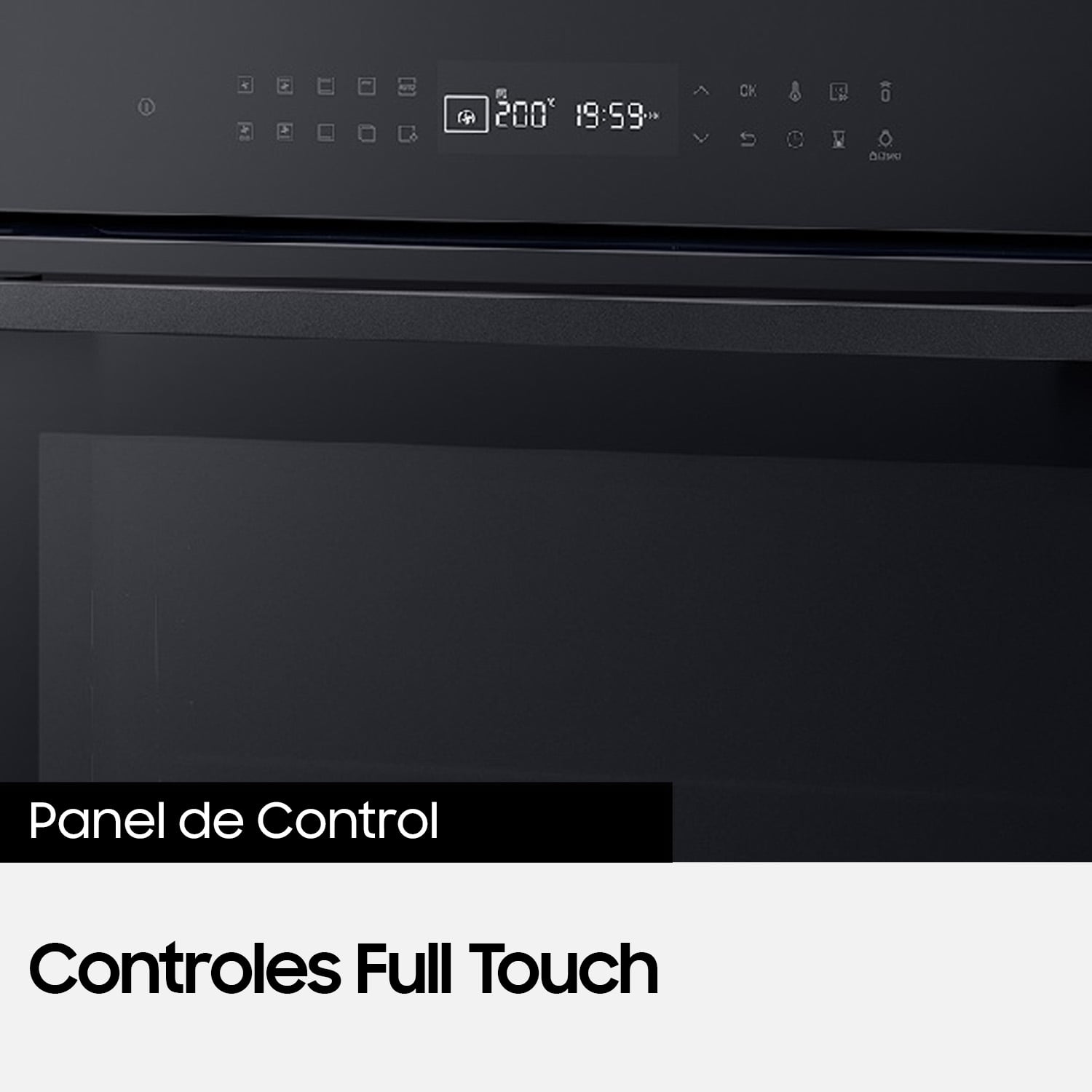 Horno Eléctrico Series 4 con conexión Wi-Fi color negro 76L Black - 7