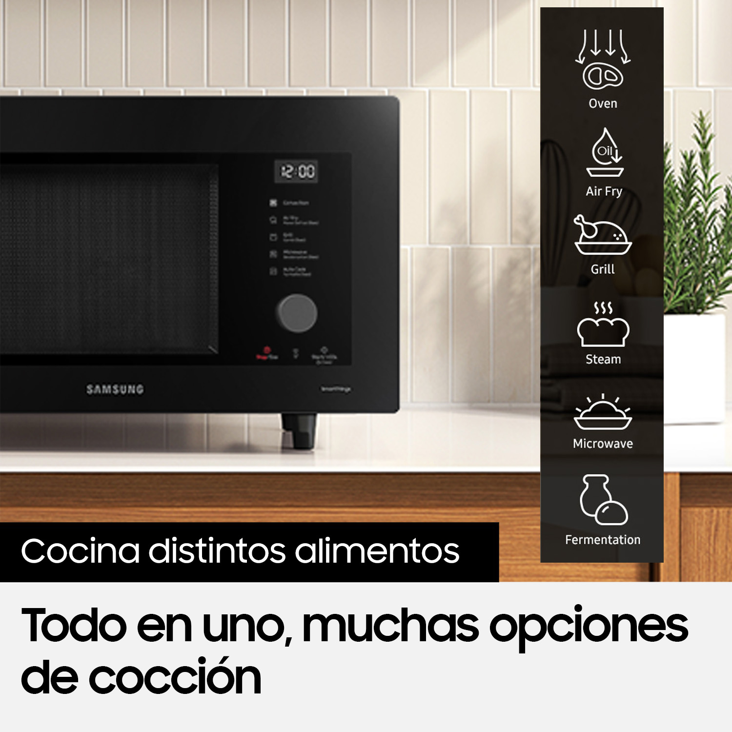 SAMSUNG HORNO MICROONDAS 32L CON AIR FRY - 7
