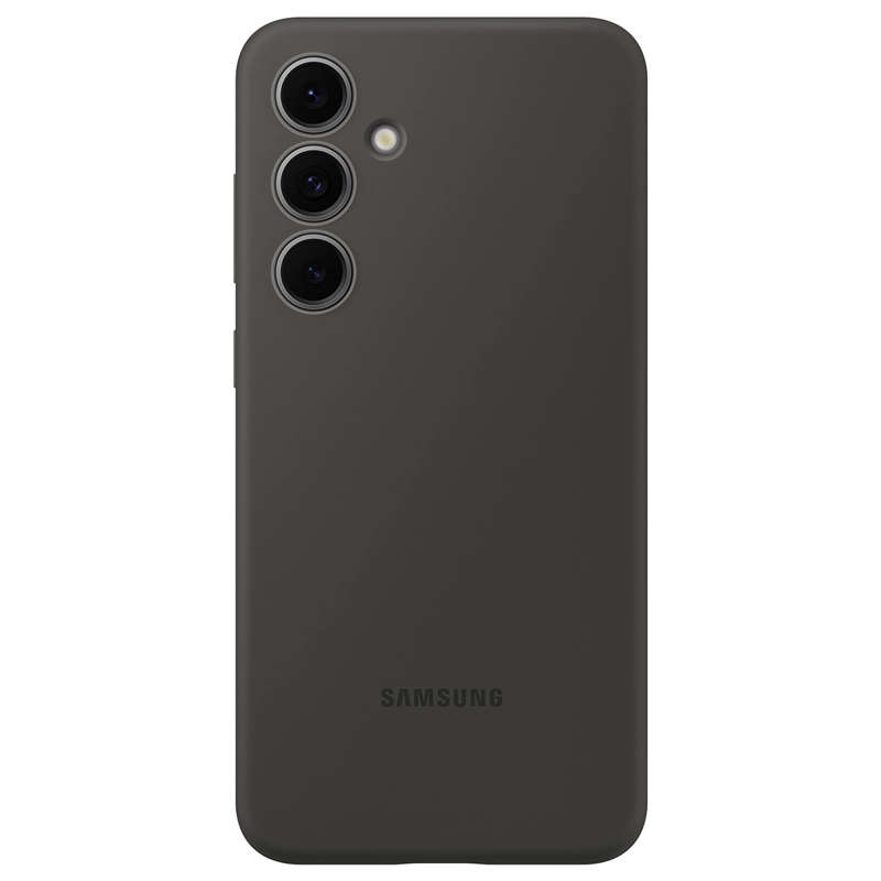 CASE SAMSUNG GALAXY S24 FE SILICONE BLACK - 1