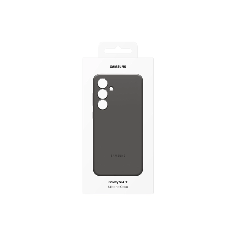 CASE SAMSUNG GALAXY S24 FE SILICONE BLACK - 7