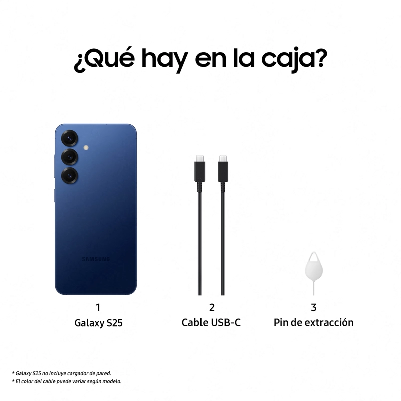 Samsung Galaxy S25 256G Azul Marino - 9