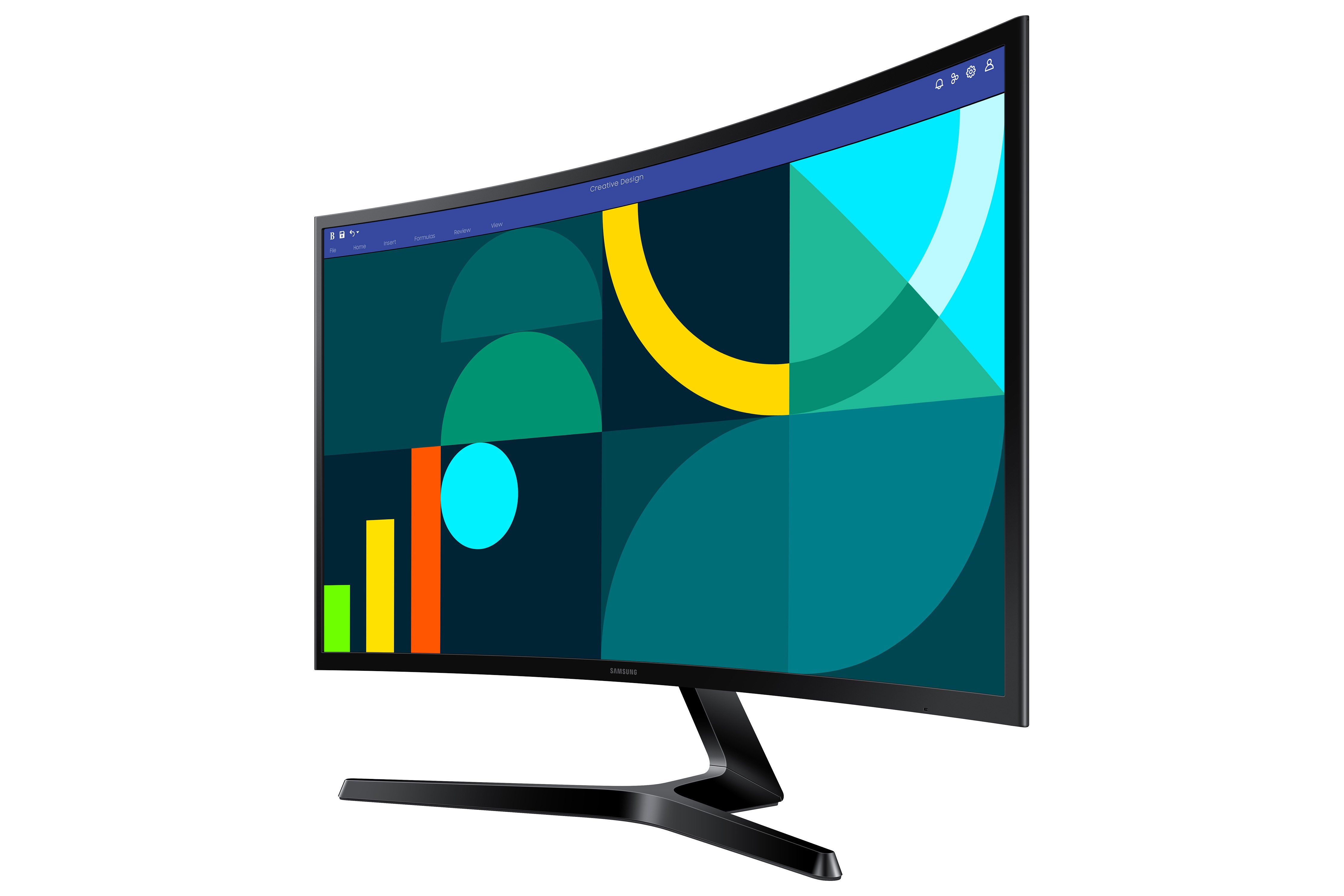MONITOR CURVO SAMSUNG 24' S36GD FHD 100HZ - 2