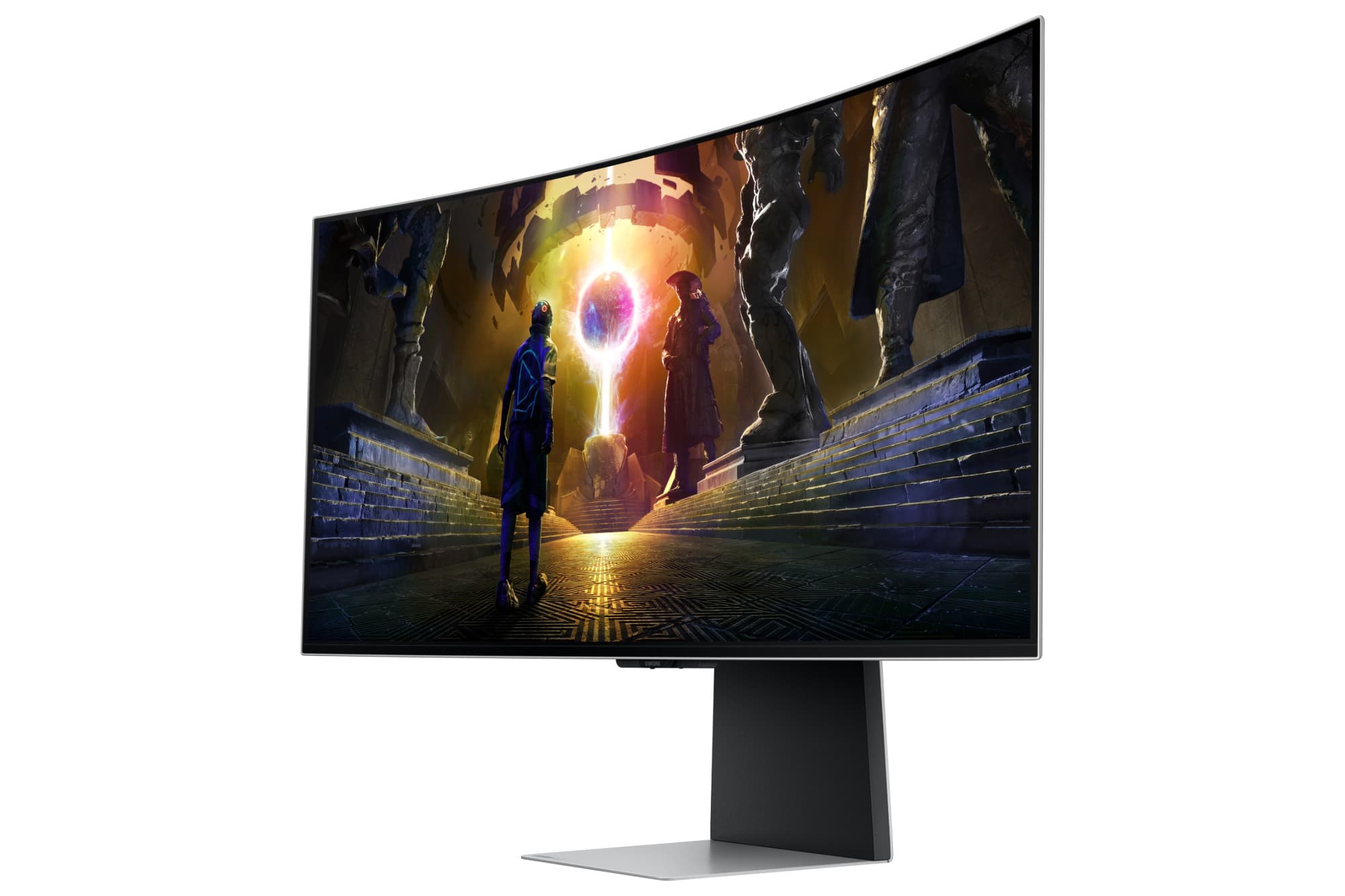 MONITOR SAMSUNG 34' G85SD ODYSSEY OLED G8 WQHD 175HZ GAMER CURVO - 4