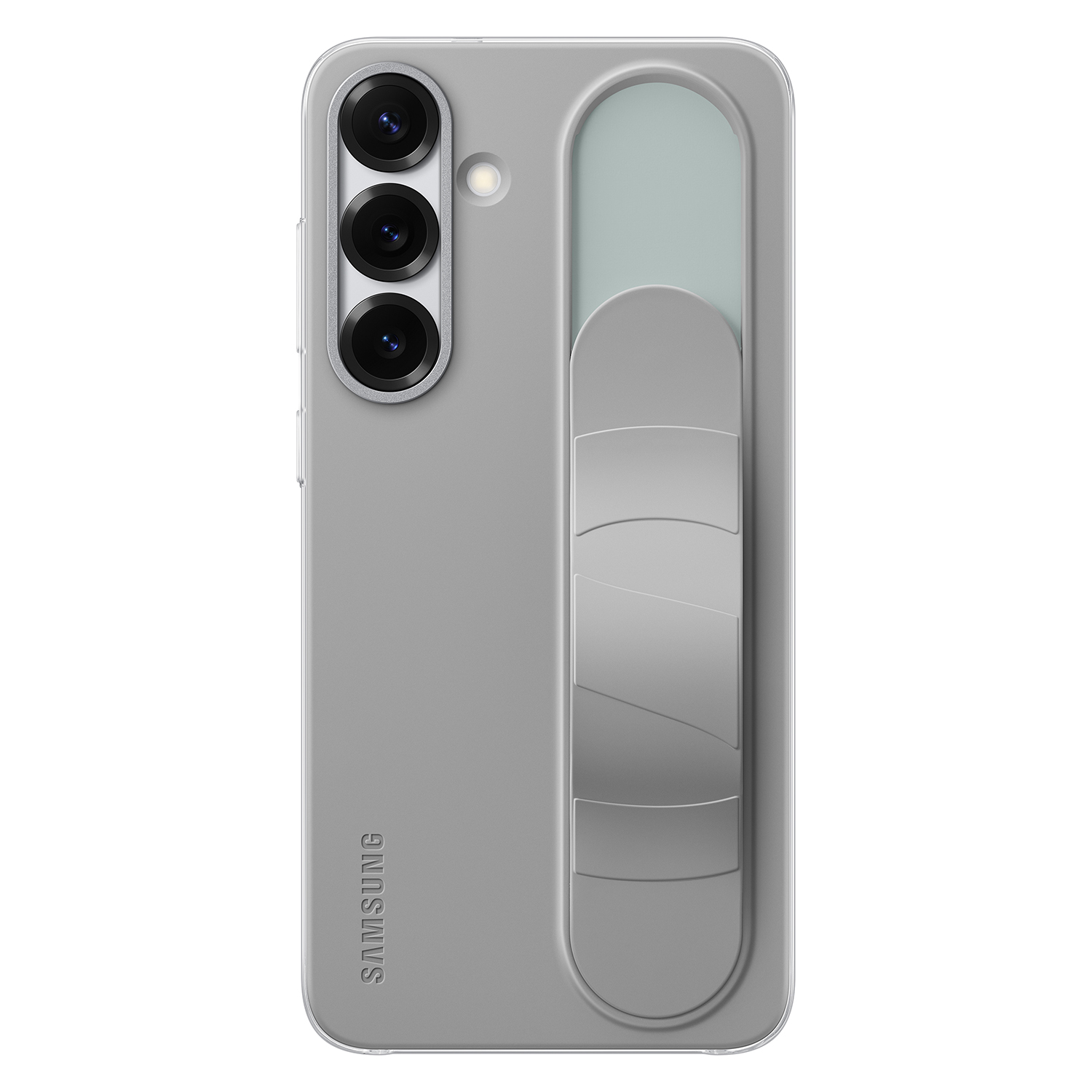 Carcasa con Soporte Color Gris Galaxy S25+ - 3
