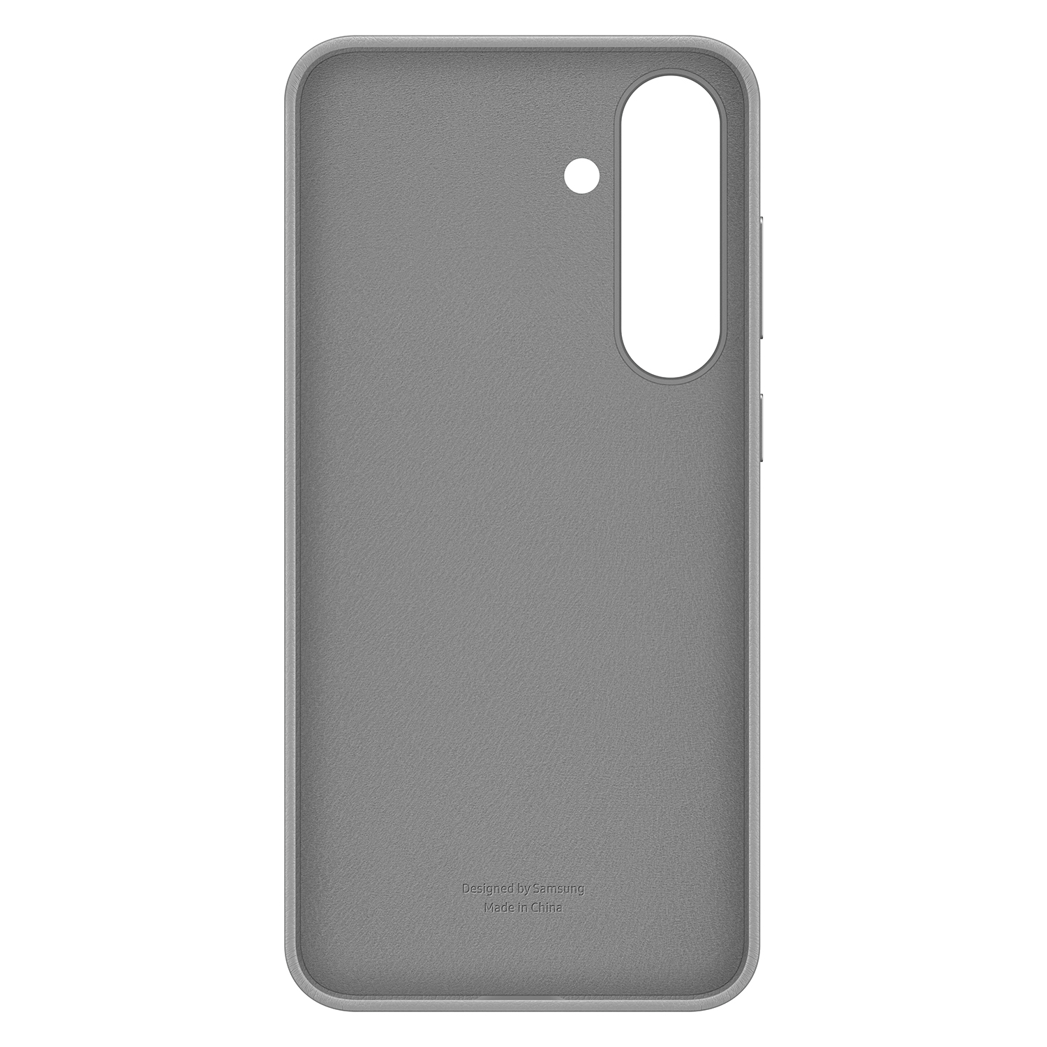CARCASA SAMSUNG KINDSUIT GRIS GALAXY S25+ ECOCUERO - 5